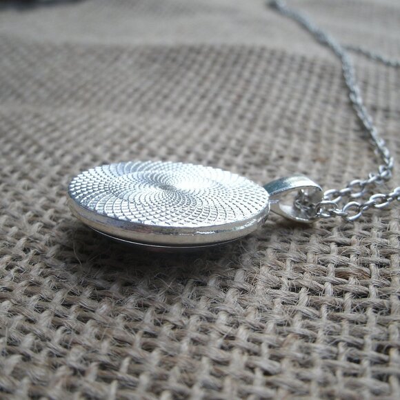 Red Dragon & Celtic Cross Glass Cabochon Pendant Necklace - Picture 9 of 12